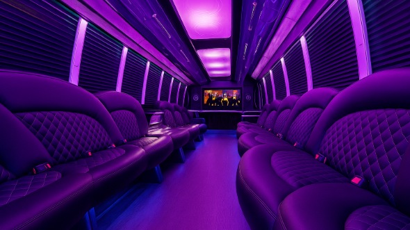 des plaines party bus rental rental